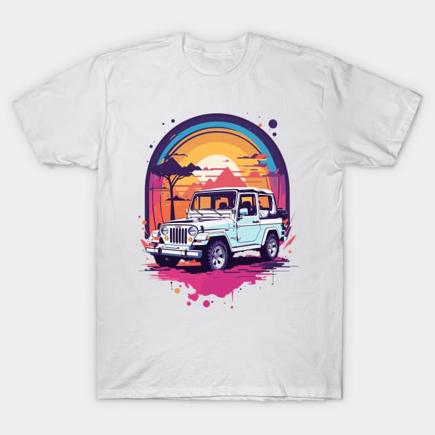 Vintage Jeep T-Shirt by remixer2020